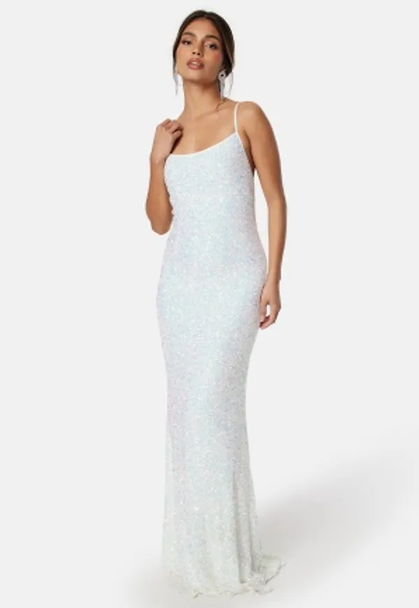 Bubbleroom Occasion Sequin Gown Multi XS