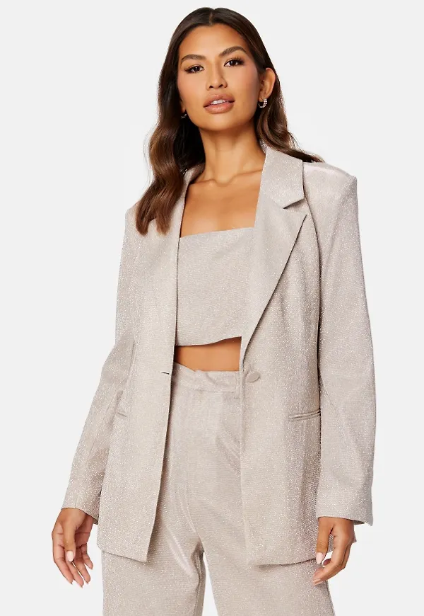 Bubbleroom Occasion Sparkling Blazer Champagne 46
