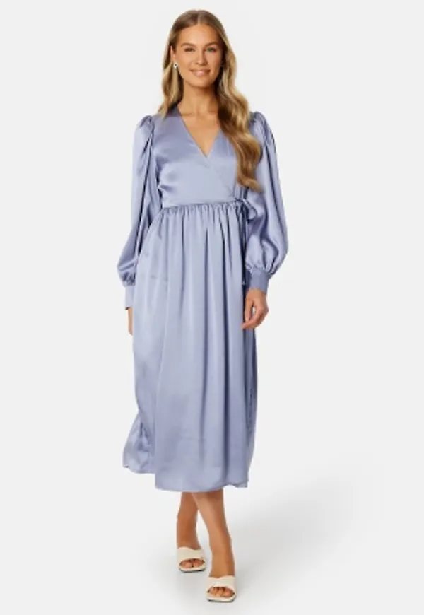Bubbleroom Occasion Sylver Dress Dusty blue 36