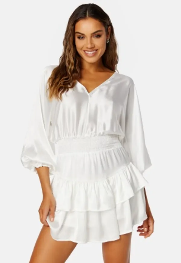 Bubbleroom Occasion Uli Dress White 4XL