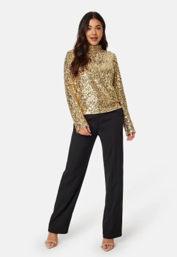 Bubbleroom Occasion Vimla Sequin Top Champagne XS