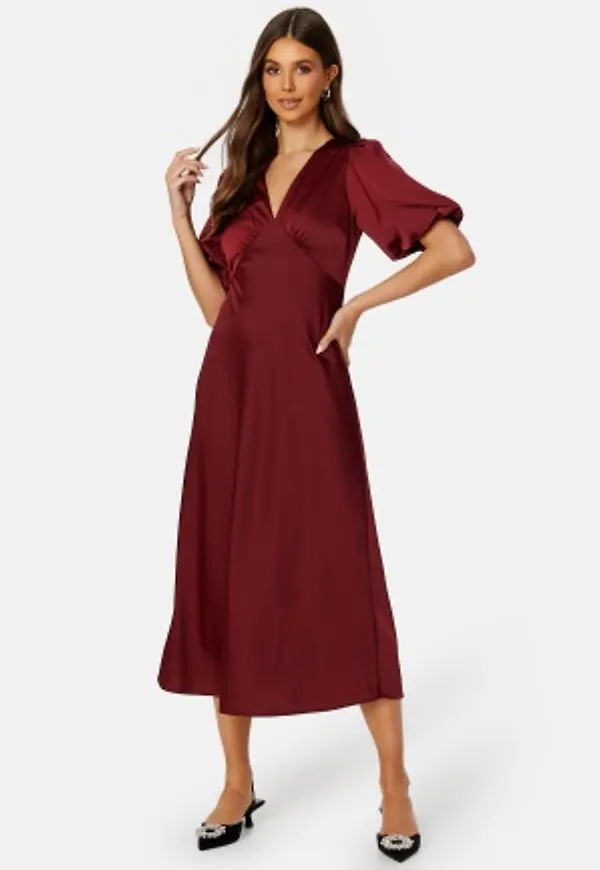 Bubbleroom Occasion Yvie Dress Bordeaux 34