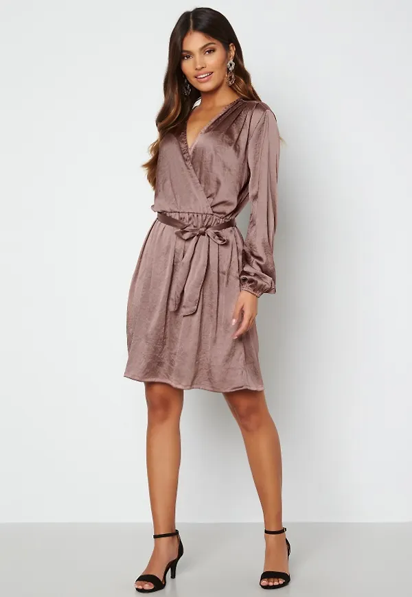 BUBBLEROOM Olga dress Old rose 36