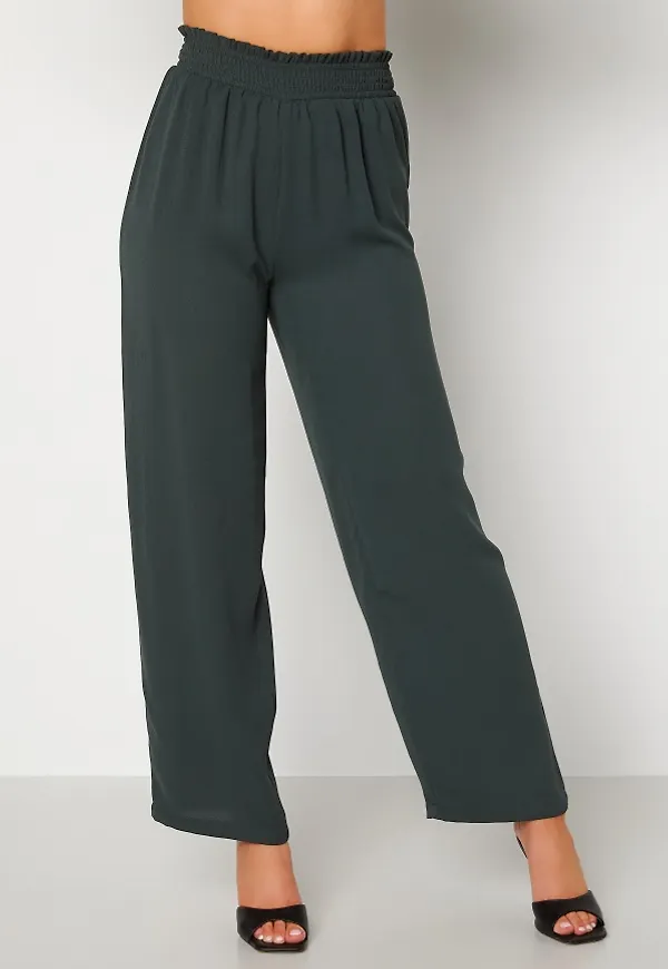 BUBBLEROOM Osita trousers Dark green 34