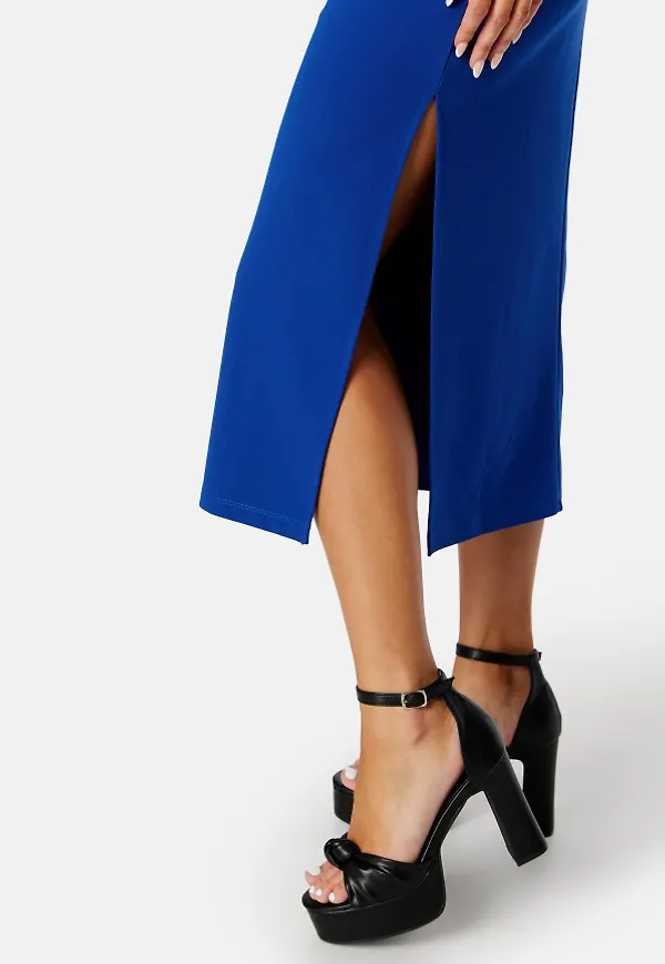 BUBBLEROOM Pamela cut out Dress Indigo-blue M
