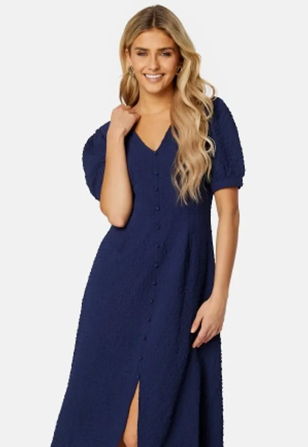 BUBBLEROOM Petronella Structure Dress Blue 36