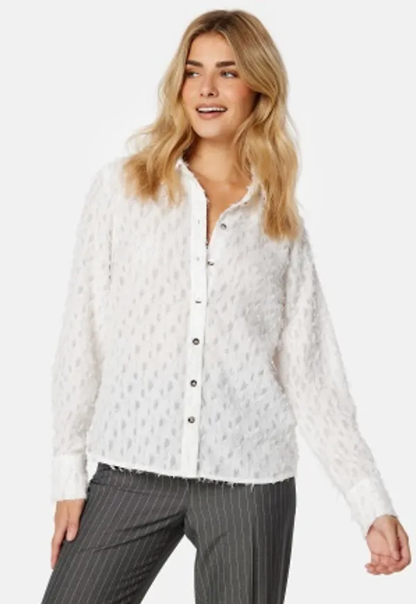 BUBBLEROOM Posie Shirt Blouse Offwhite XL