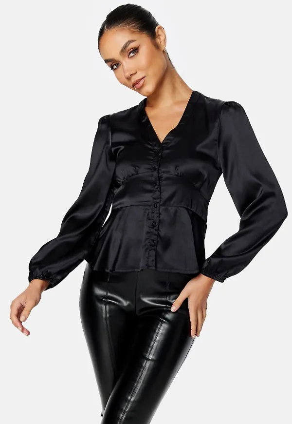 BUBBLEROOM Prudence blouse Black 34