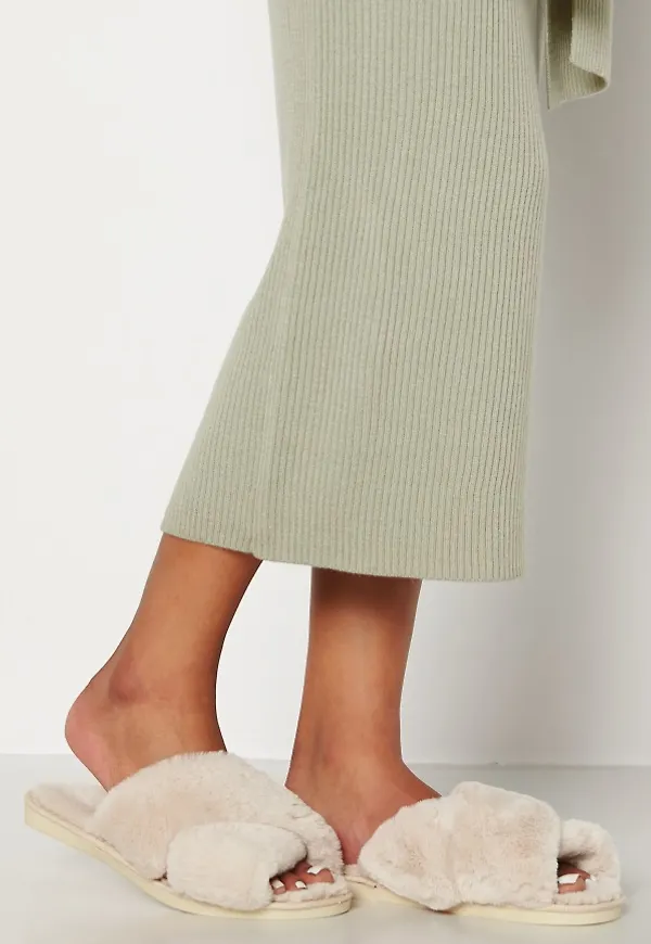 BUBBLEROOM Quinny fluffy slipper Cream 38/39