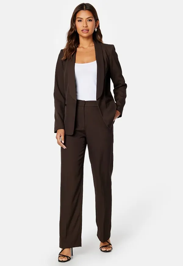 BUBBLEROOM Rachel suit trousers Brown 34