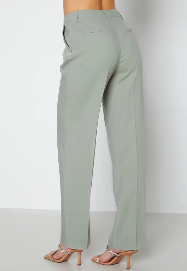 BUBBLEROOM Rachel suit trousers Dusty green 46