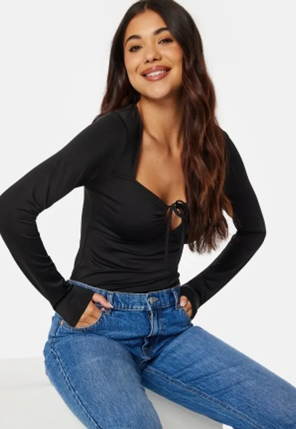 BUBBLEROOM Rodriga top Black M