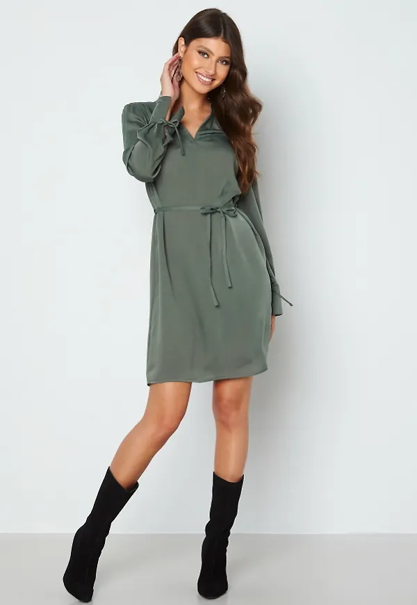 BUBBLEROOM Sabrina dress Green S