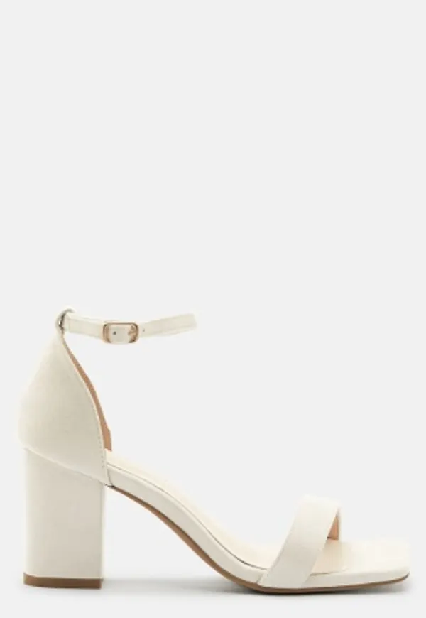 BUBBLEROOM Midi Sandal Cream 39