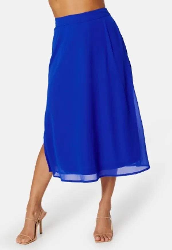 BUBBLEROOM Sharon midi skirt Blue 4XL