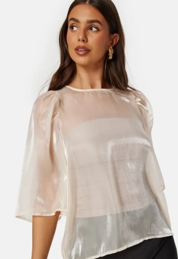 BUBBLEROOM Shimmer Blouse Champagne XL