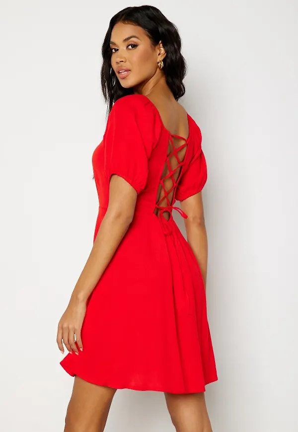 BUBBLEROOM Sienna dress Red 40