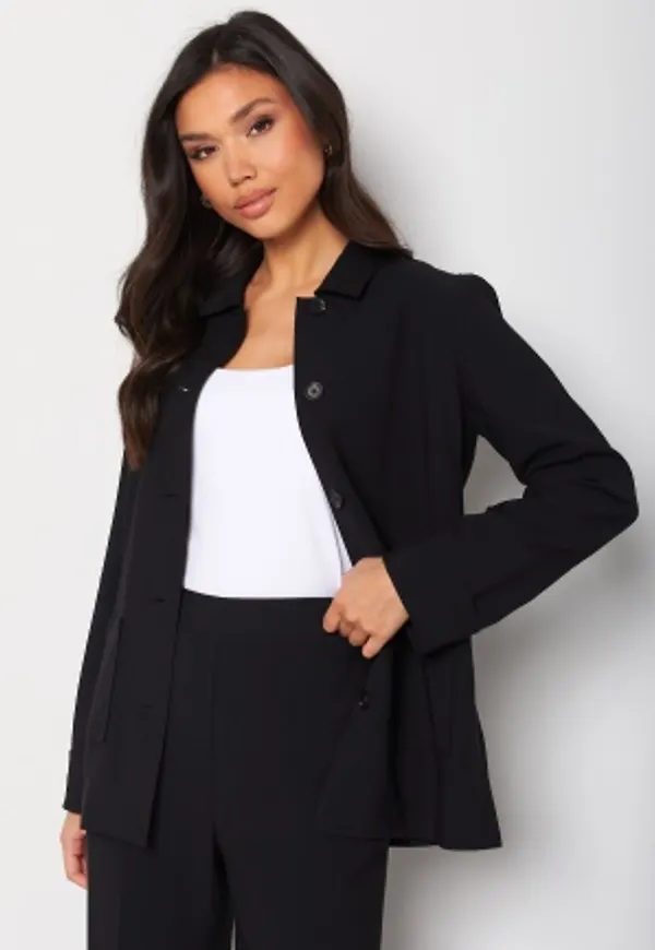 BUBBLEROOM Stephanie relaxed jacket Black 52
