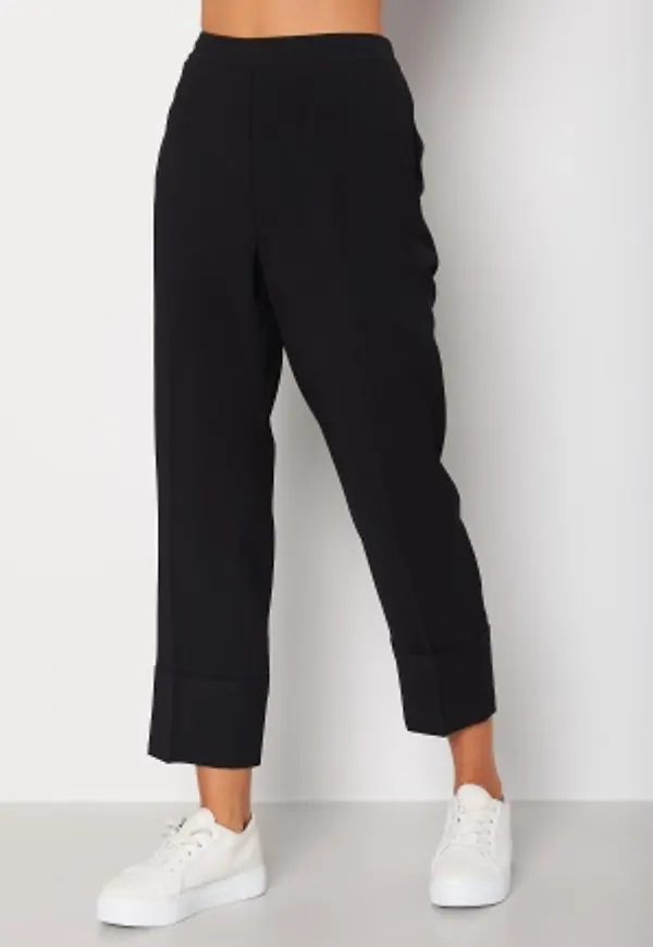 BUBBLEROOM Stephanie relaxed pants Black 50