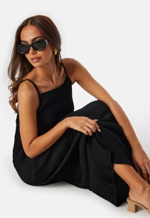 BUBBLEROOM Structure Strap Dress Black XS