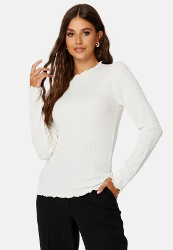 BUBBLEROOM Synthia structure top Cream 2XL