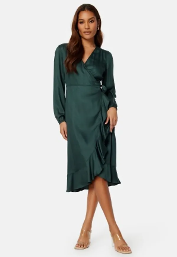 BUBBLEROOM Tessa Modal Dress Dark green 36