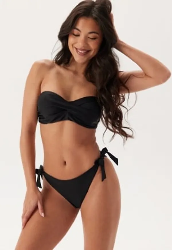BUBBLEROOM Tie Bikini Bottom Black XS