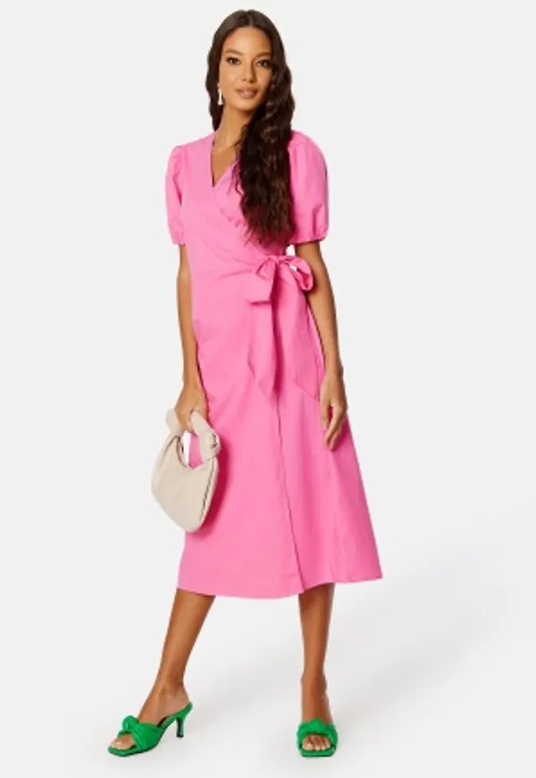 BUBBLEROOM Tova Midi Dress Pink 34