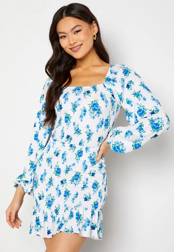 BUBBLEROOM Tua top White / Floral S