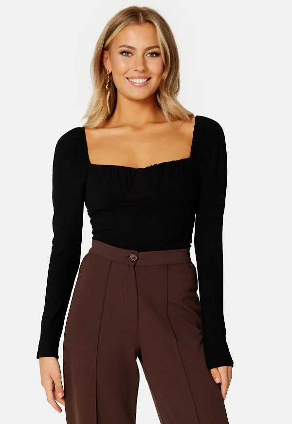 BUBBLEROOM Vega bustier top Black M