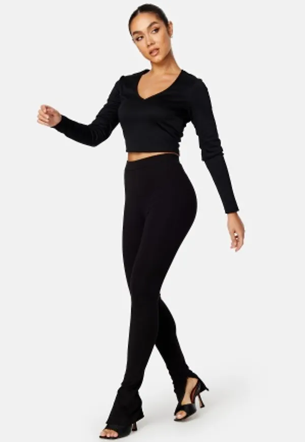 BUBBLEROOM Vienna zip trousers Black XL