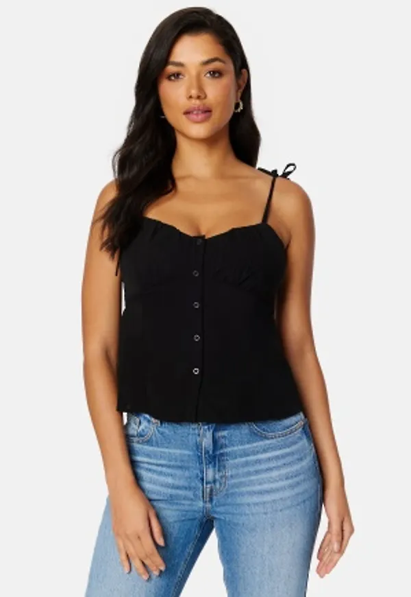 BUBBLEROOM Violie Strap top Black 46