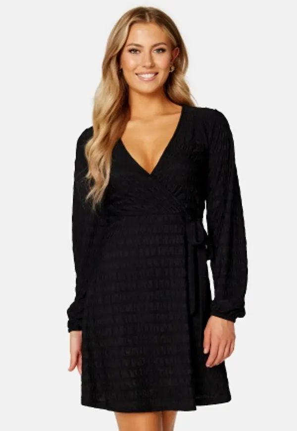 BUBBLEROOM Willa structure dress Black XL