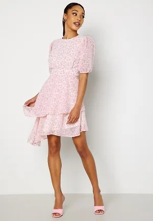 BUBBLEROOM Wyomia dress Coral / Patterned 40