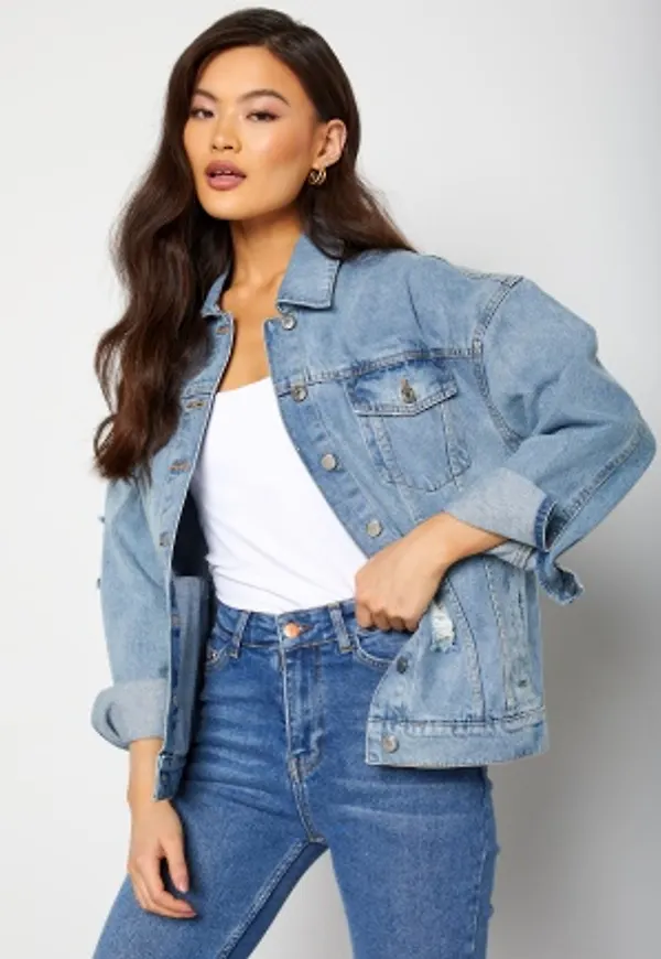 BUBBLEROOM Yana jeans jacket Light denim S