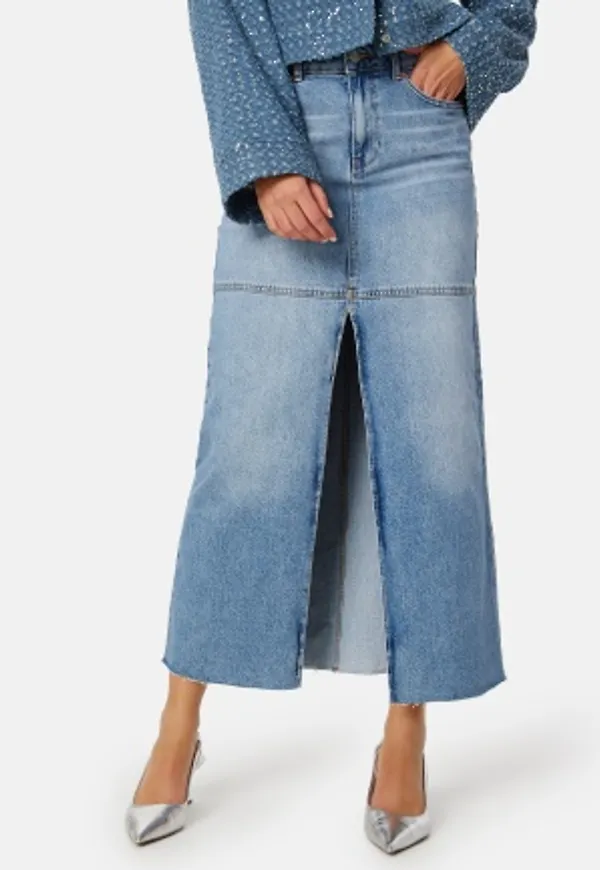 BUBBLEROOM Yarina Denim Skirt Medium blue 46