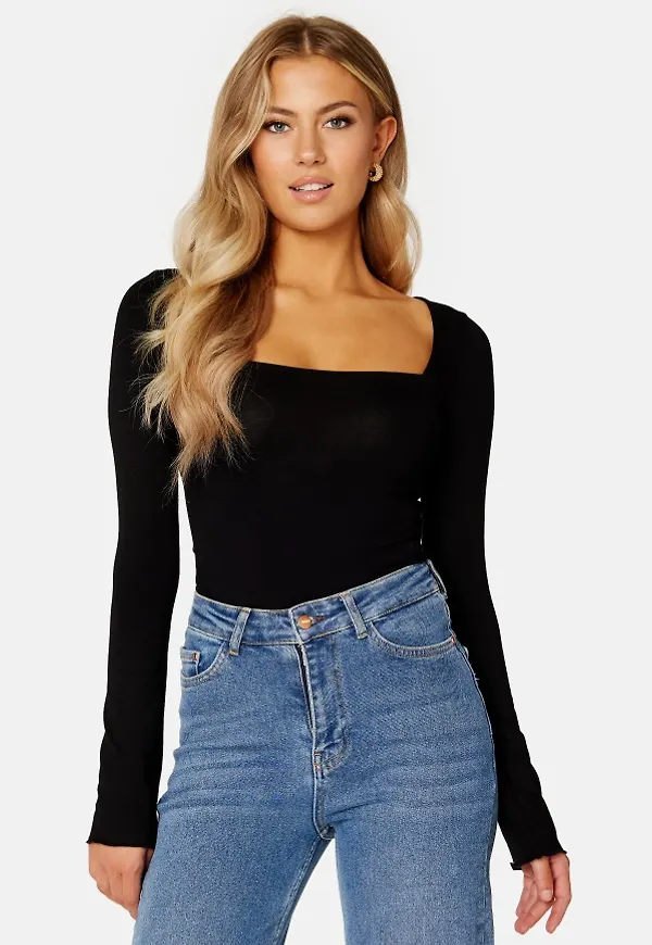 BUBBLEROOM Yohanna squareneck body Black S