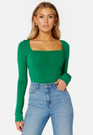 BUBBLEROOM Yohanna squareneck body Green 2XL