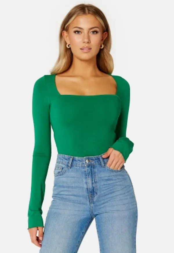 BUBBLEROOM Yohanna squareneck body Green 2XL