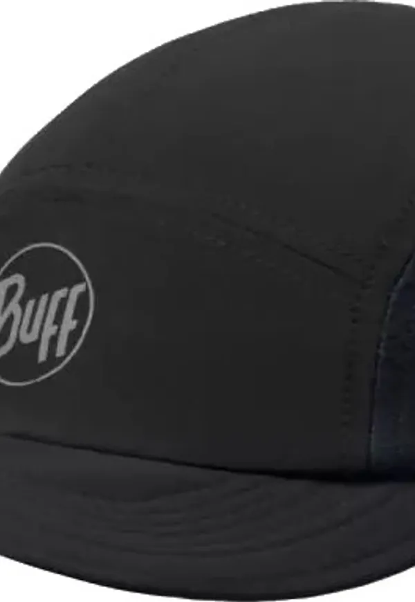 Buff 5 Panel Go Cap L/XL R-Solid Black