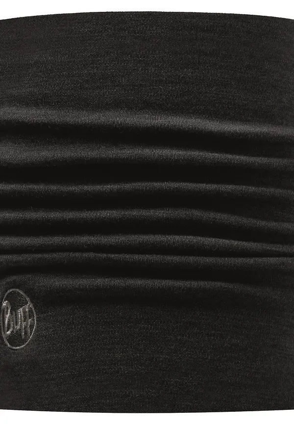 Buff Heavyweight Merino Wool Solid Black