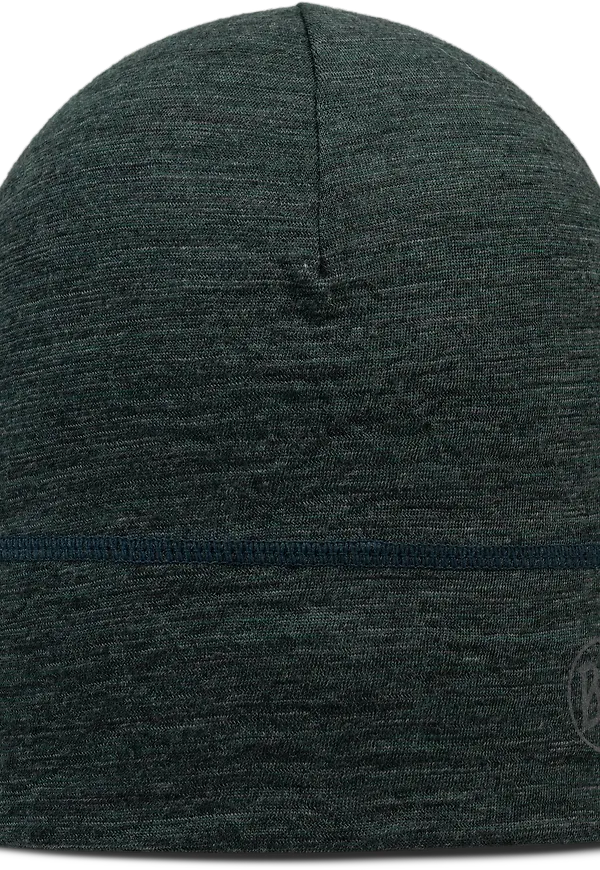 Buff Merino Lightweight Beanie Multistripes Forest