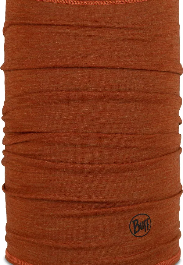 Buff Merino Lightweight Neckwear Solid Cinnamon