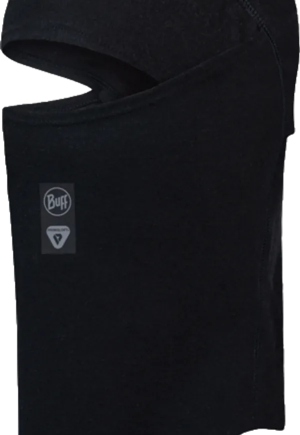 Buff Thermonet Hinged Balaclava Solid Black