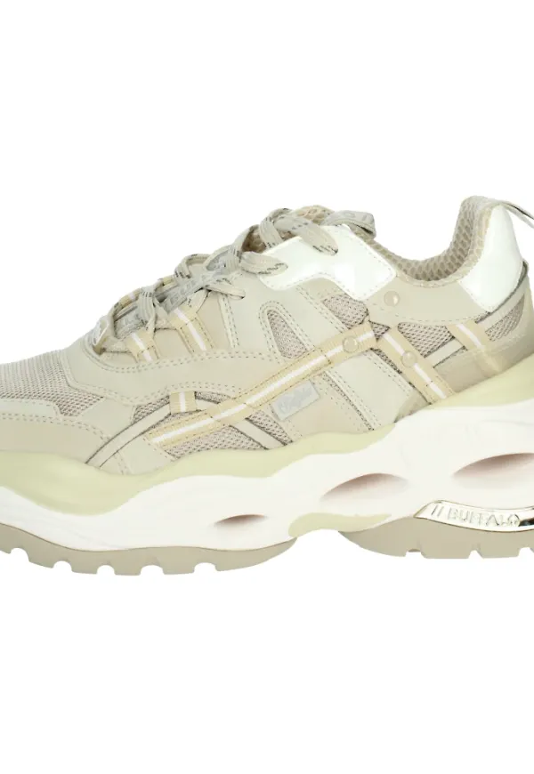 Buffalo Sneakers Beige, Dam
