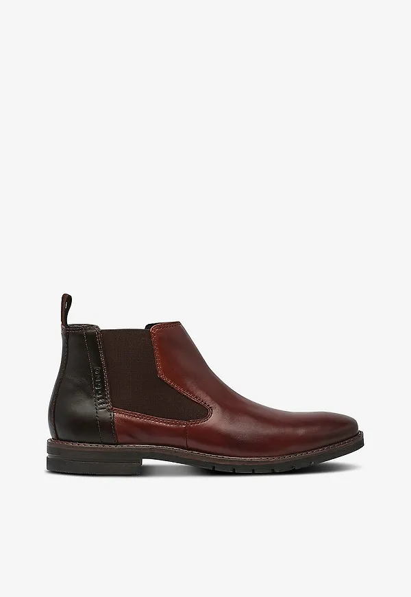 Bugatti - Chelseaboots Merino - Brun