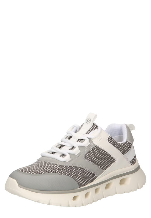 bugatti Låg sneaker 'Nesaja' grå / taupe / ullvit