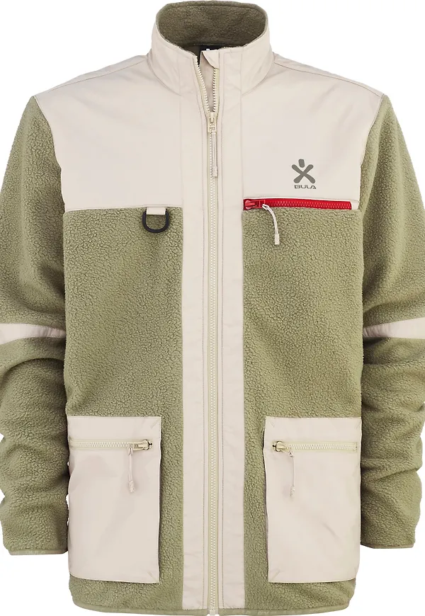 Bula Men's Utility Fleece Jacket Sage