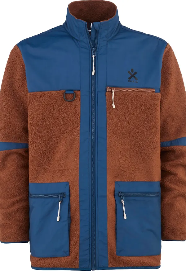 Bula Men's Utility Fleece Jacket Walnut
