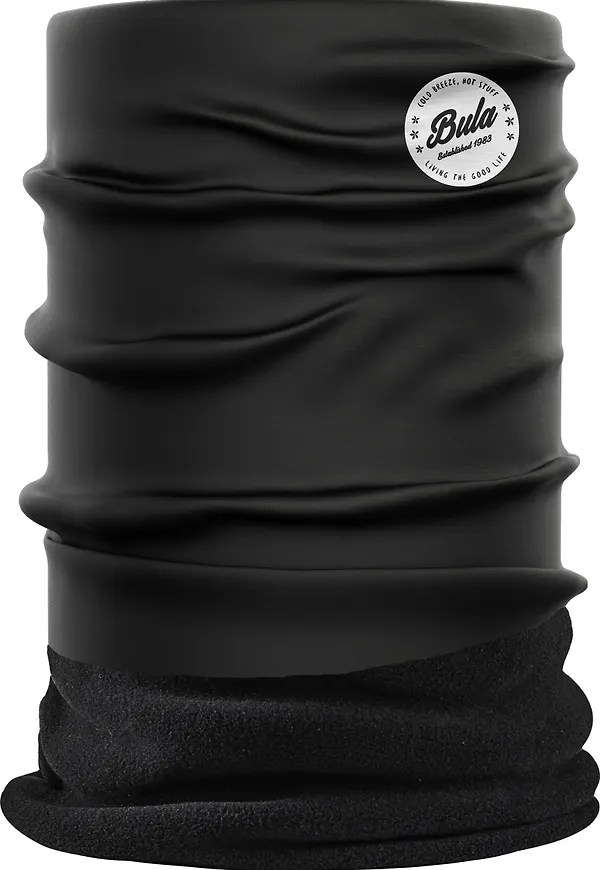 Bula Vector Fleece Edge Tube Black